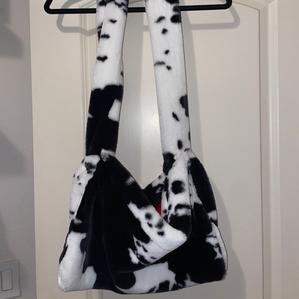 Cow print bag